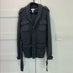 Diesel Gray Knit Pullover